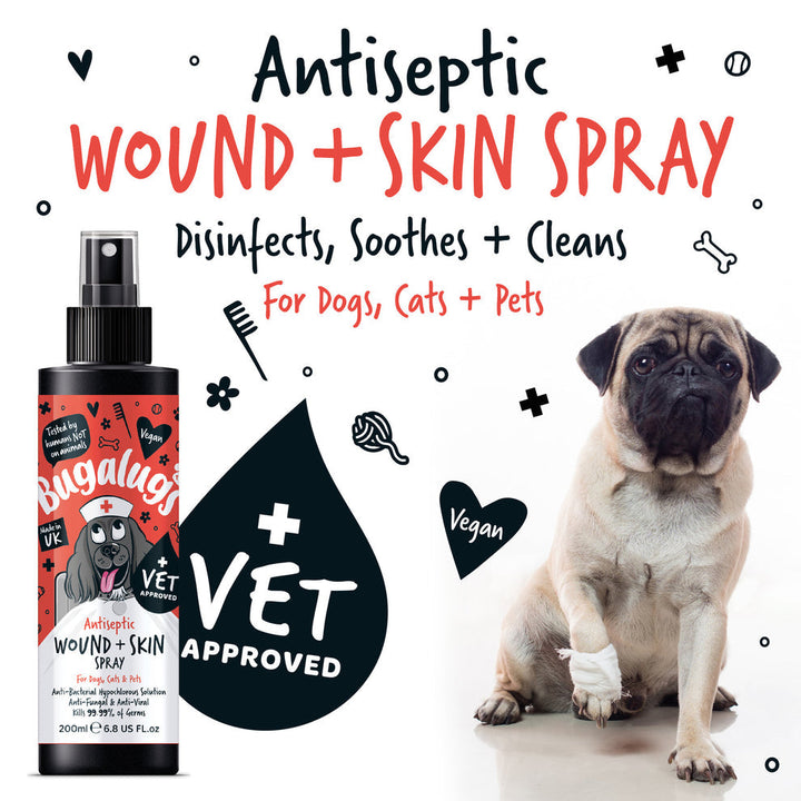 Bugalugs Antiseptic Wound & Skin Spray 200Ml