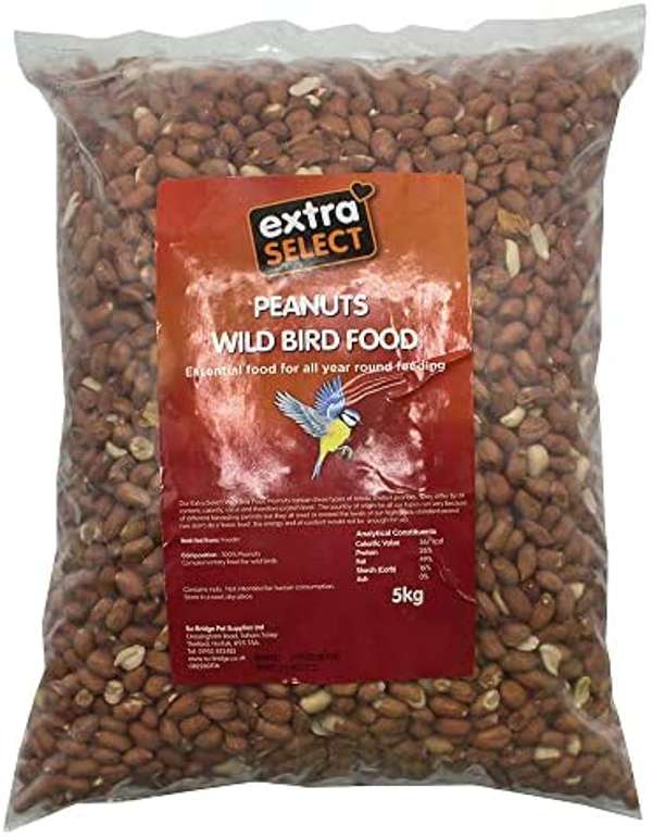 Extra Select Wild Bird Food Peanuts 5kg