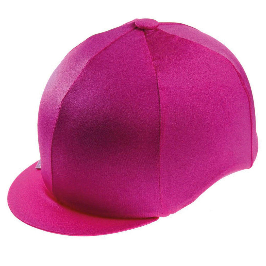 Capz Plain Cap Cover Lycra Cerise