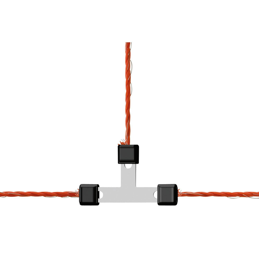 CORRAL WIRE T-CONNECTOR LITZCLIP GALVANISED 3MM