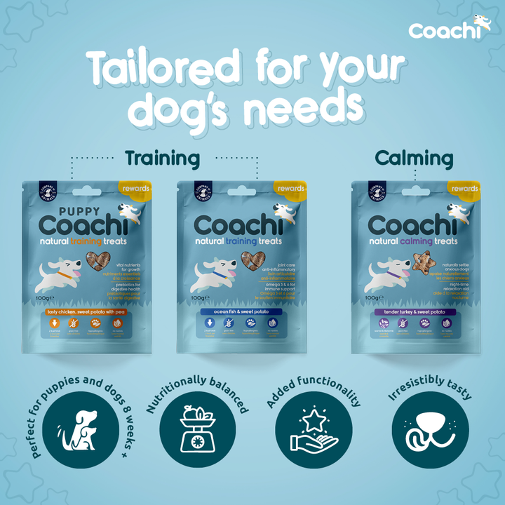 Coachi Natural Calming Treats Turkey 100G