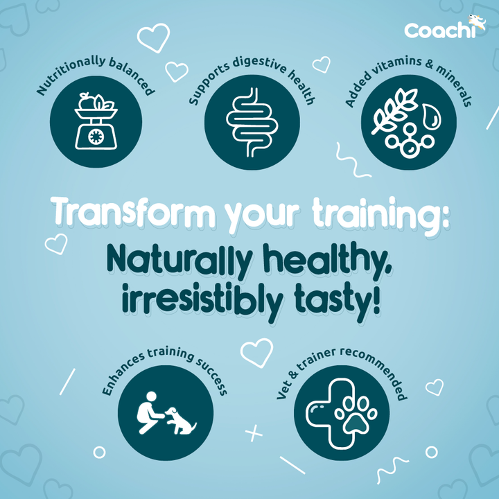 Coachi Puppy Natural Training Treats Chicken 100G