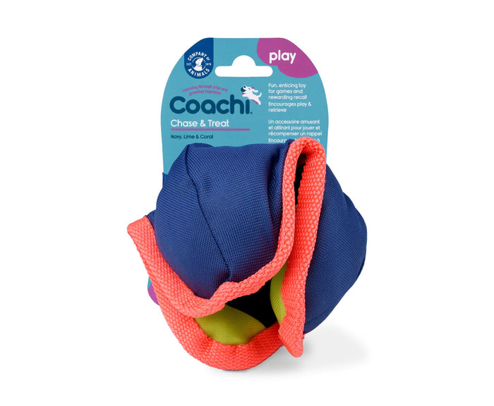Coachi Chase & Treat Navy Coral & Lime