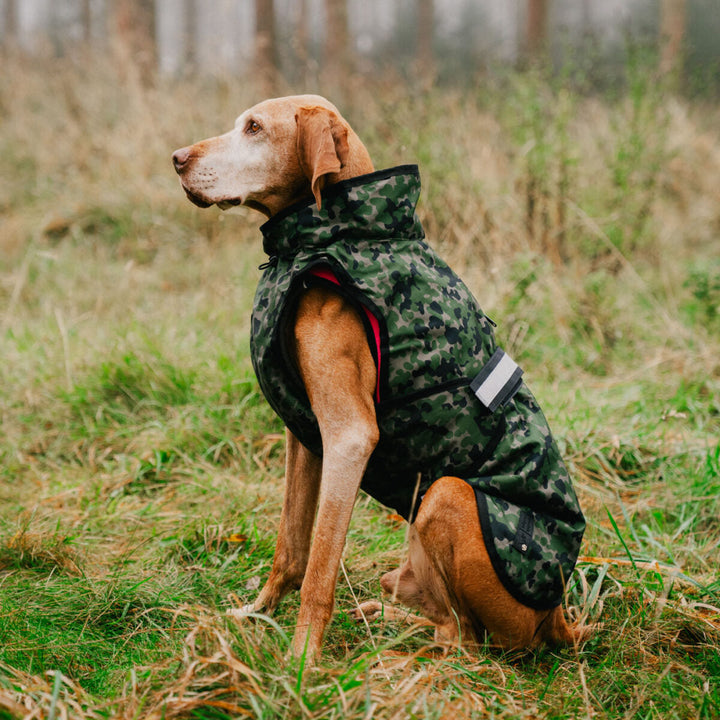 Danish Design 3-In-1 Dog Coat Camo/Pink