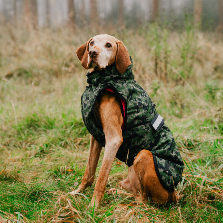 Danish Design 3-In-1 Dog Coat Camo/Pink