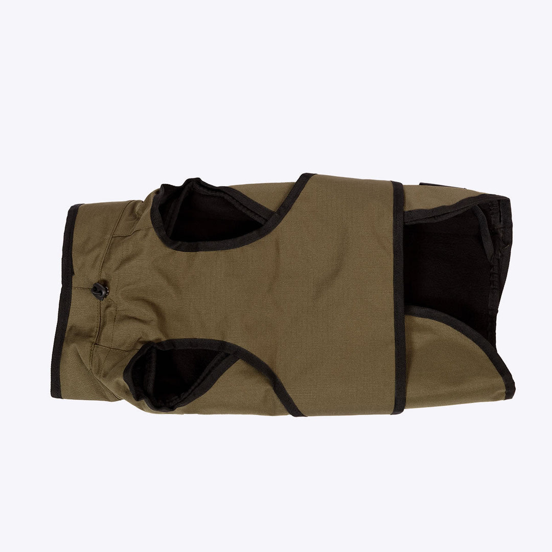 Danish Design 3-In-1 Dog Coat Olive