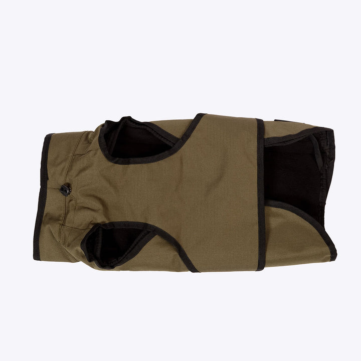 Danish Design 3-In-1 Dog Coat Olive
