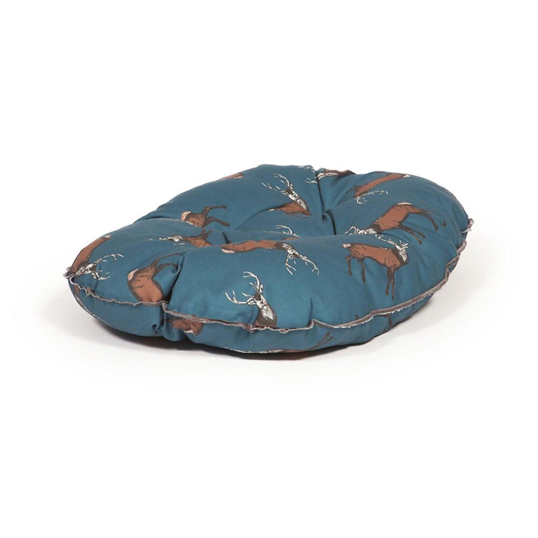 Danish Design Woodland Stag Deep Filled Quilted Mattress 61 Cm (24") Blue