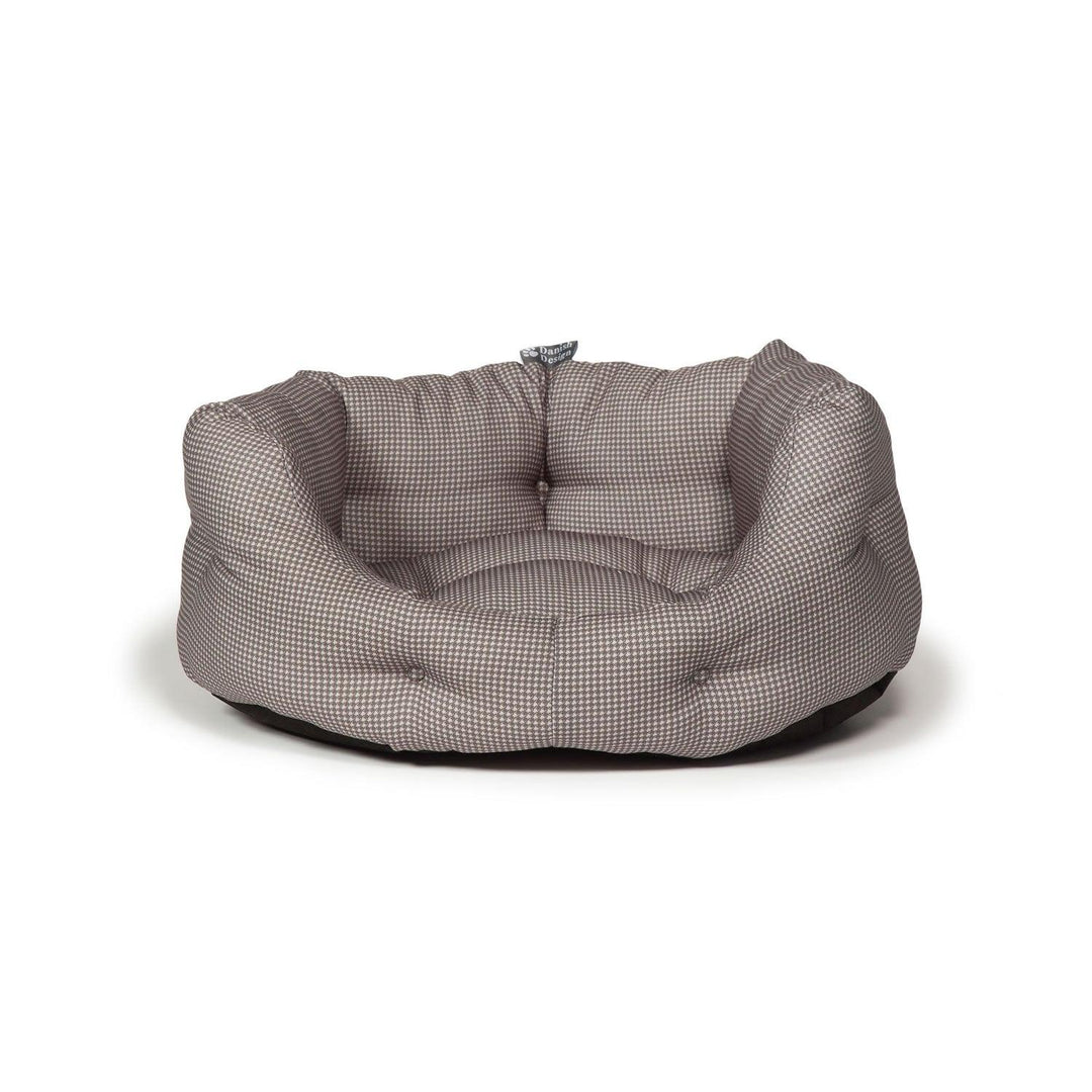 Danish Design Vintage Deluxe Slumber Bed Dogstooth 24" (61 Cm) Grey