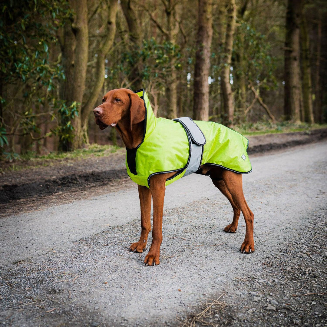 Danish Design Ultimate 2-In-1 Dog Coat Hi Vis Yellow 75 Cm (30") Yellow