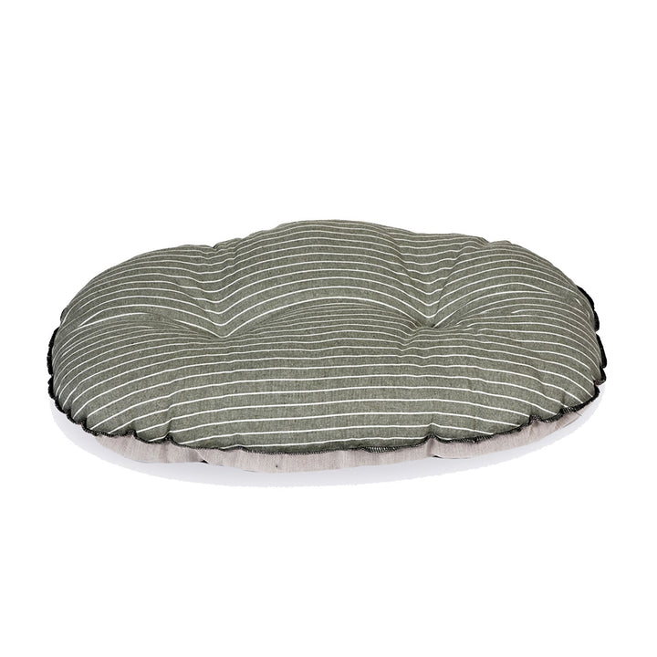 Danish Design Rustic Stripes Quilted Mattress Sage