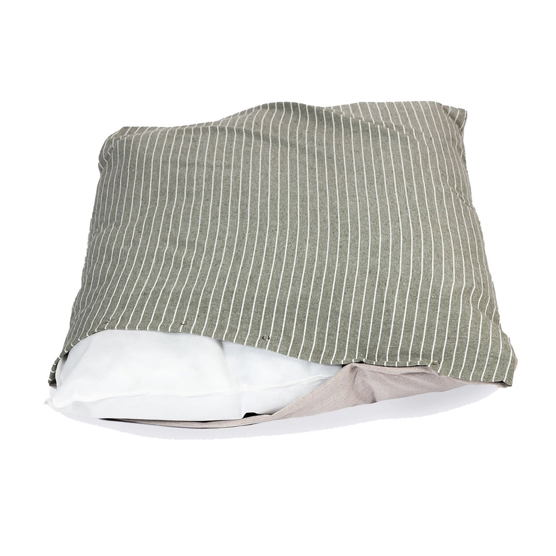 Danish Design Rustic Stripes Duvet Cover Sage