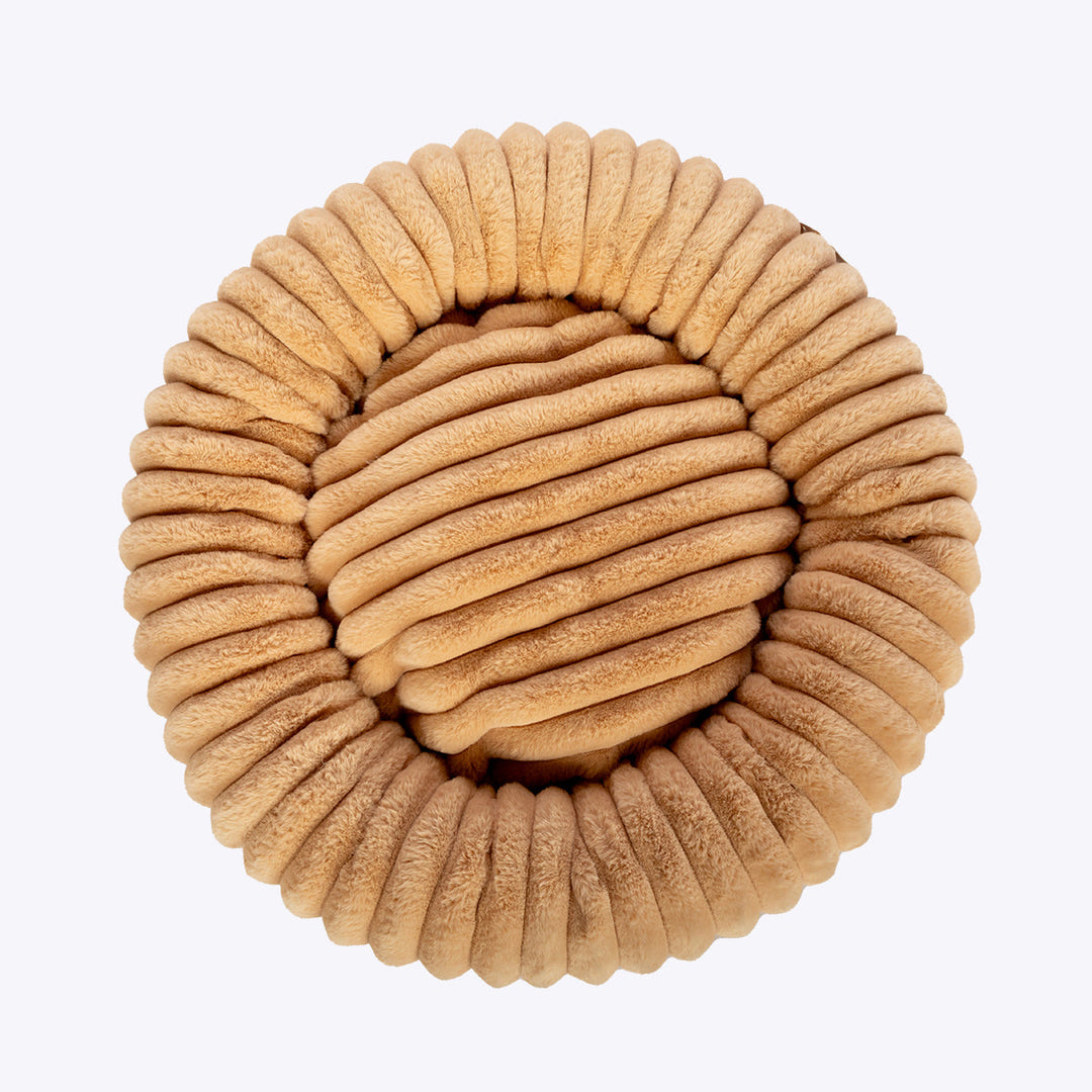 Danish Essentials Plush Donut Taupe