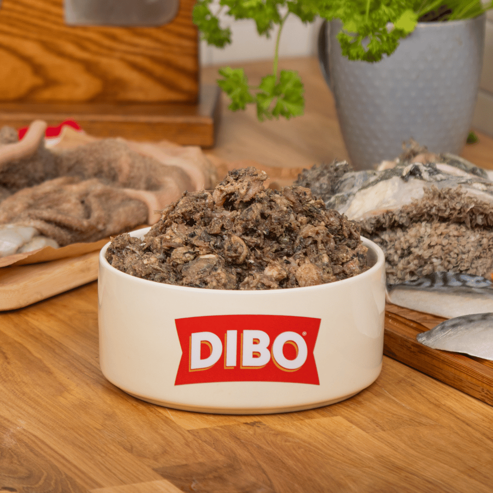 DIBO Meat Mix Tripe &amp; Oily Fish Chubb 454g
