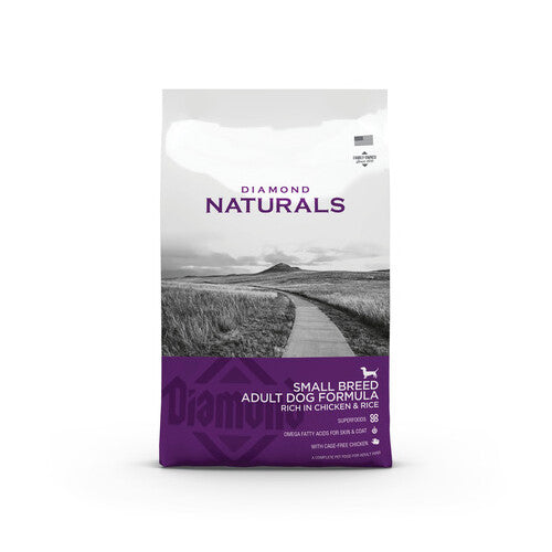 DIAMOND NATURALS SMALL BREED ADULT DOG FORMULA CHICKEN & RICE 2KG
