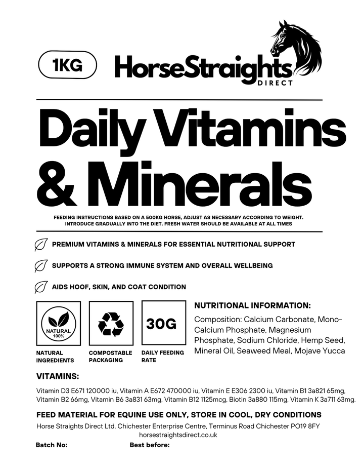 Horse Straights Direct Daily Vitamins & Minerals 1kg