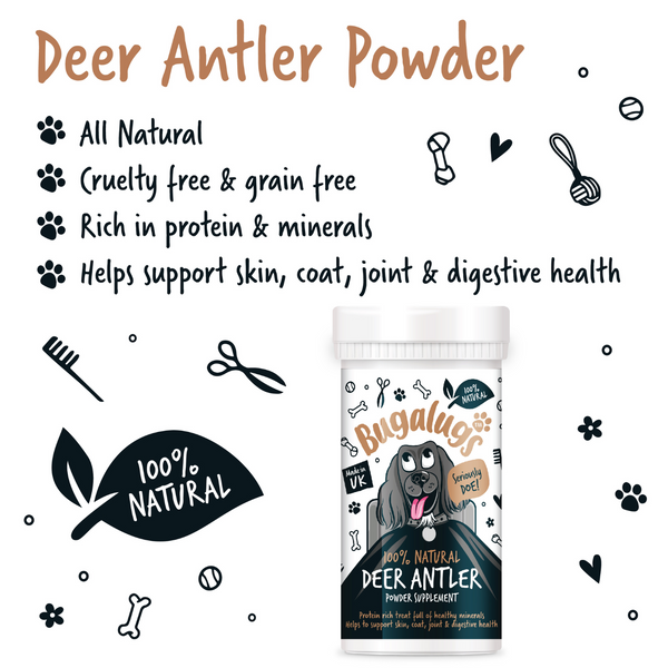 Bugalugs Deer Antler Supplement Powder 70g