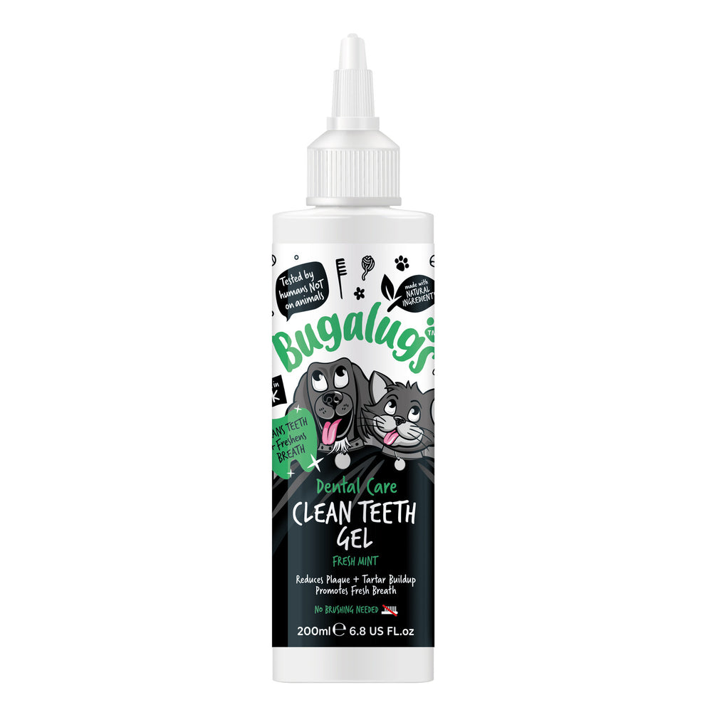BUGALUGS DENTAL CARE CLEAN TEETH GEL FRESH MINT 200ML