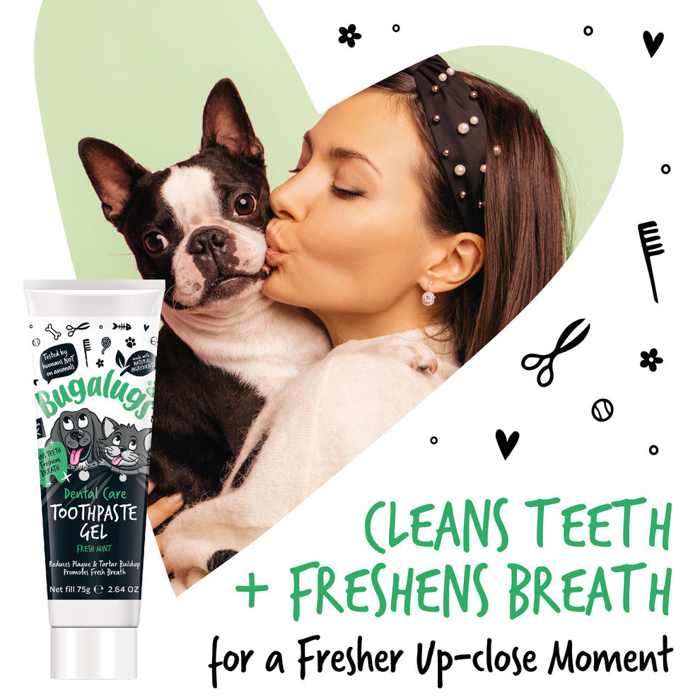 BUGALUGS DENTAL CARE TOOTHPASTE GEL FRESH MINT 75G