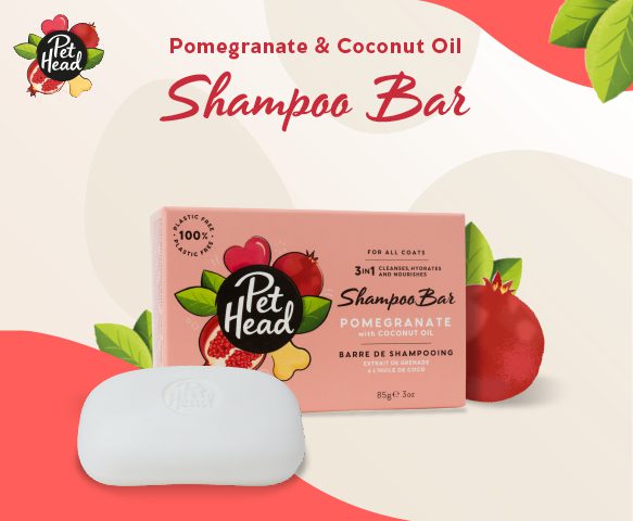 Pet Head Pomegranate Shampoo Bar 85g
