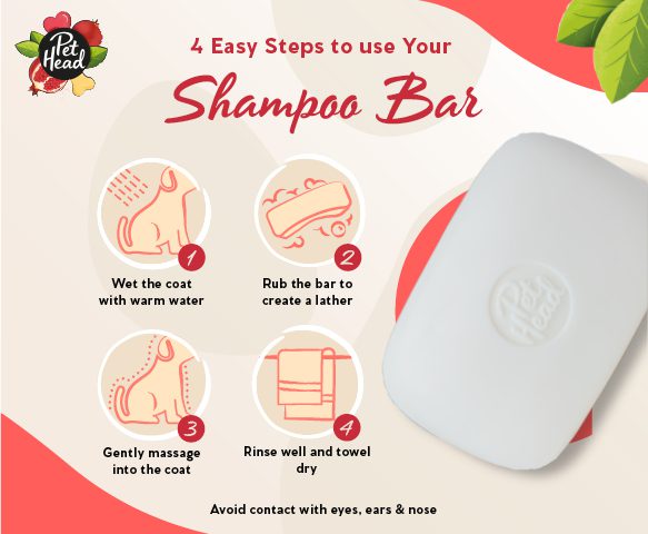 Pet Head Pomegranate Shampoo Bar 85g