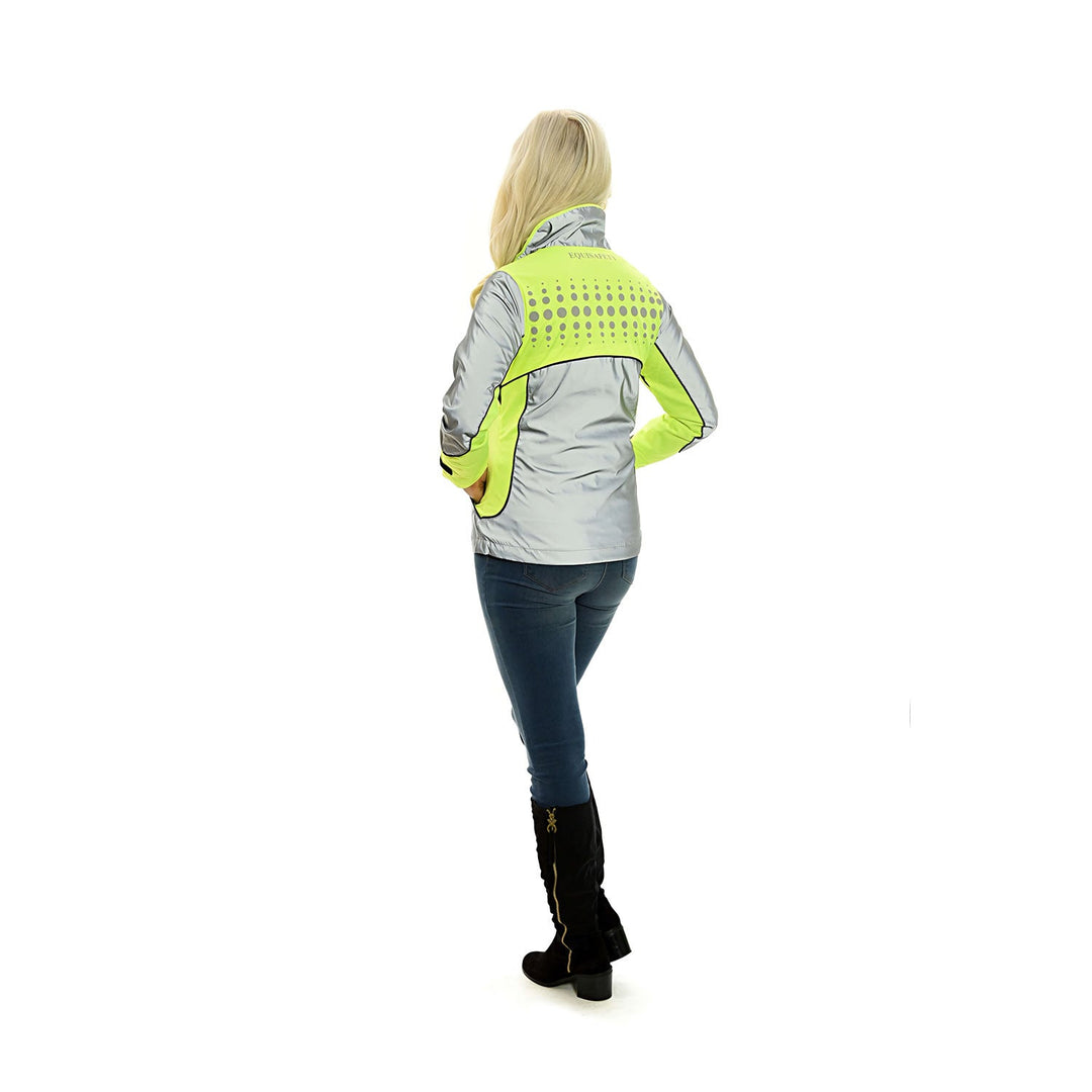 EQUISAFETY MERCURY RIDING JACKET YELLOW