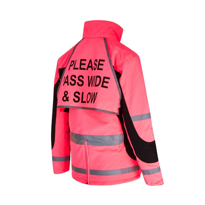 EQUISAFETY WINTER INVERNO RIDING JACKET PINK