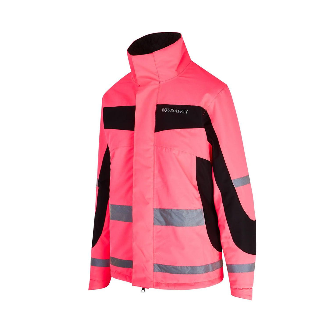 EQUISAFETY WINTER INVERNO RIDING JACKET PINK