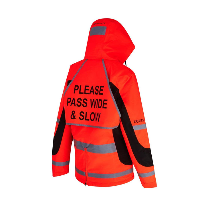 EQUISAFETY WINTER INVERNO RIDING JACKET RED