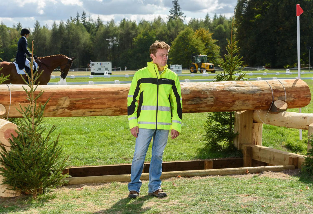 EQUISAFETY WINTER INVERNO RIDING JACKET YELLOW