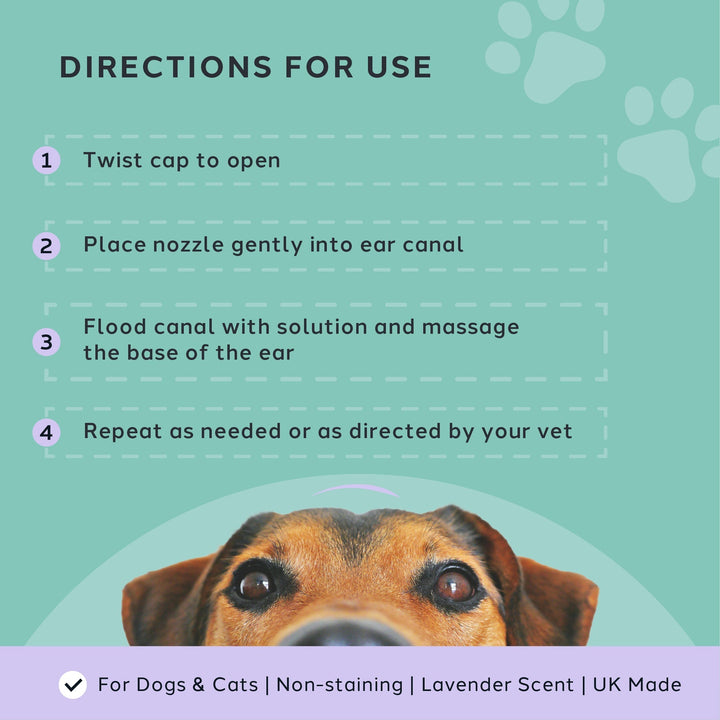 Charlie The Vet Ear Care Solution For Dogs and Cats 100ml