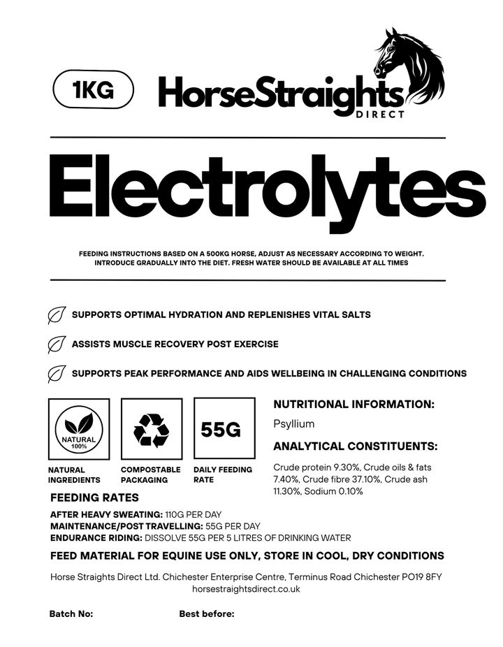 Horse Straights Direct Electrolytes 1kg