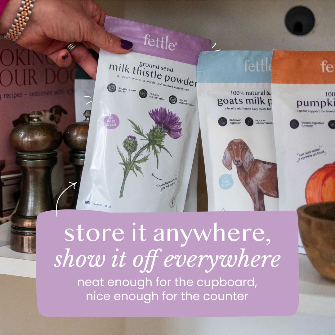 Fettle Ground Seed Milk Thistle Powder 125g