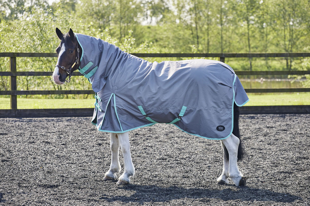 Firefoot Turnout Rug Fixed Neck 200Gm Grey/Sage