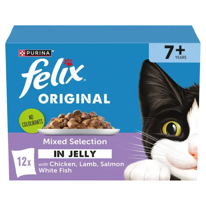 FELIX SENIOR in Jelly Mixed Selection 80x85g