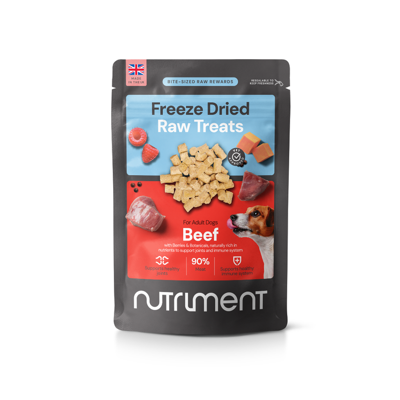 Nutriment Freeze Dried Treats Beef 30g