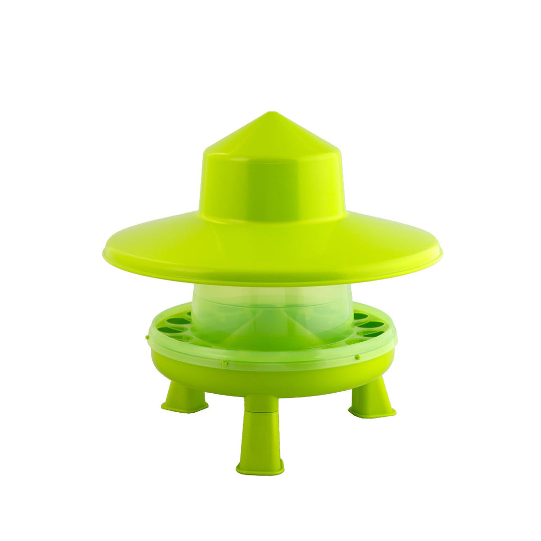 Gaun Poultry Feeder Plastic C/W Legs & Hat 4 Kg