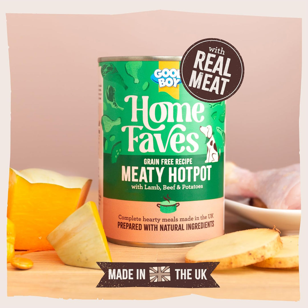 Good Boy Home Faves Meaty Hotpot - 6 x 395G