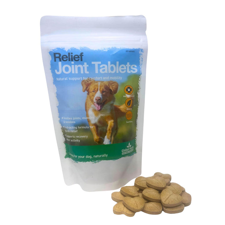 GLOBAL HERBS CANINE RELIEF TABLETS - 60 TABLETS