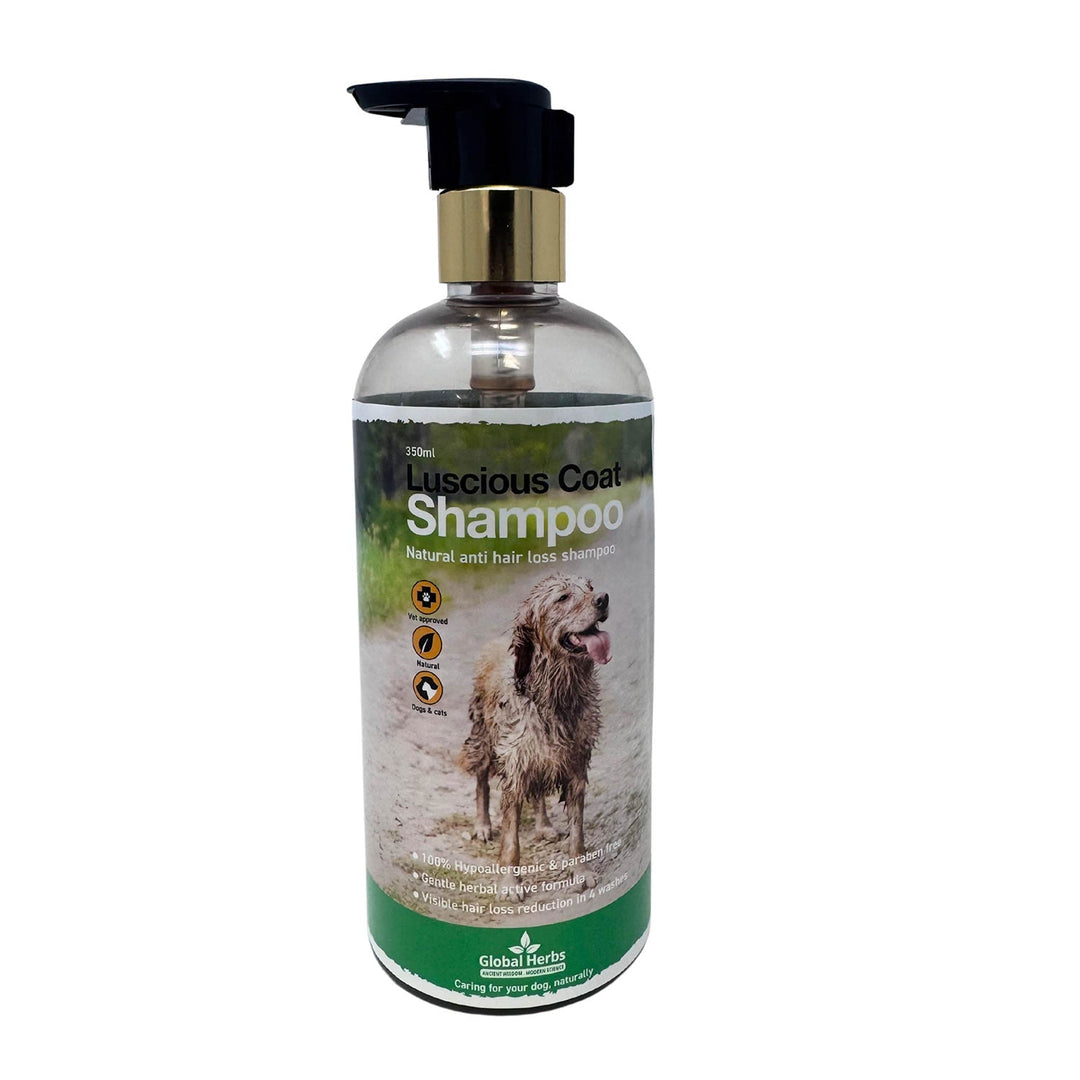 GLOBAL HERBS CANINE LUSCIOUS COAT SHAMPOO - 350 ML