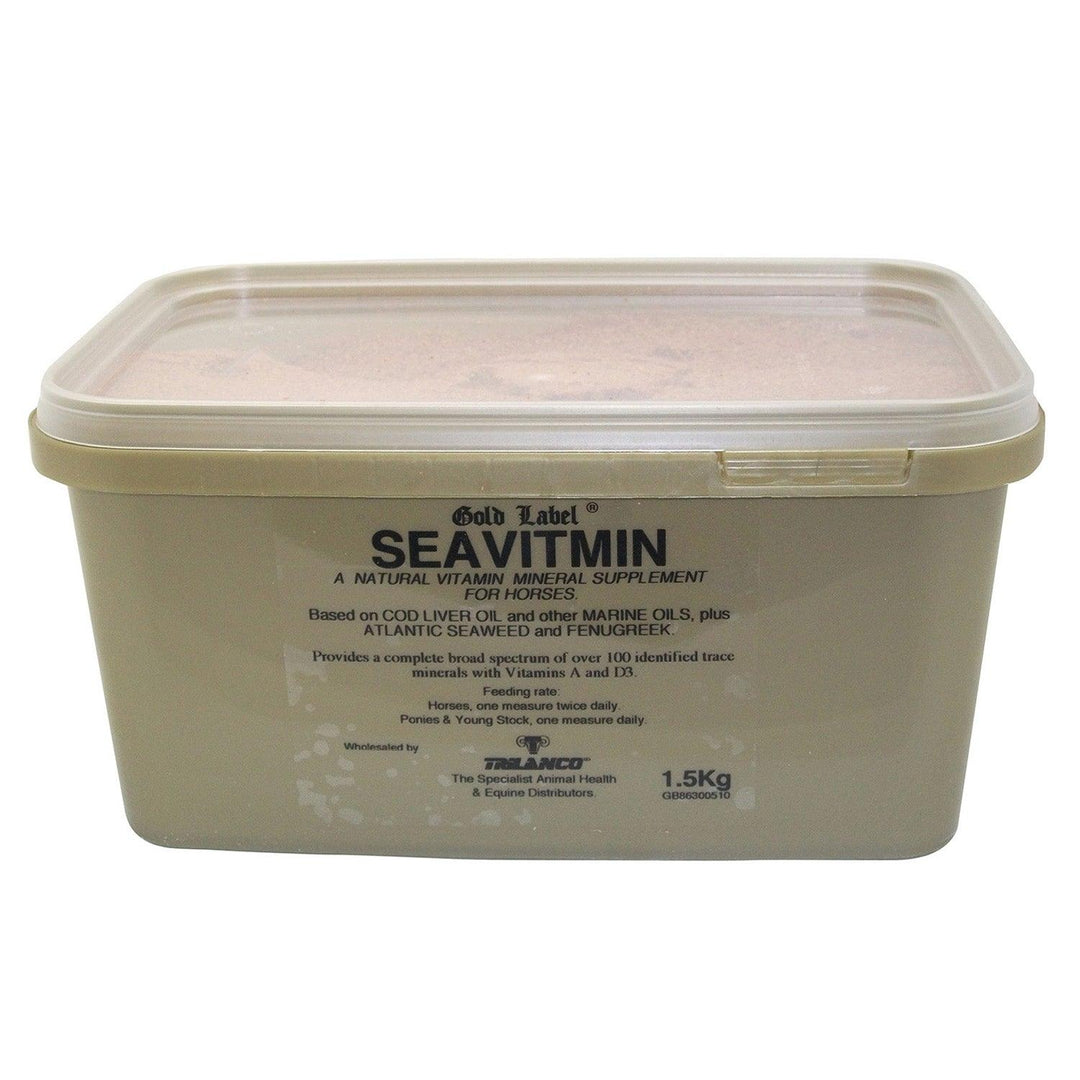 Gold Label Seavitmin 1.5Kg - Ormskirk Pets