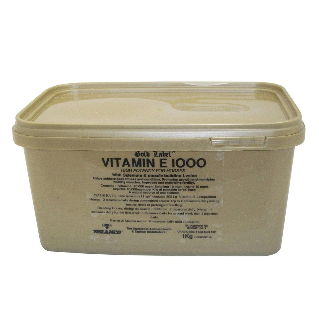 Gold Label Vitamin E 1000 1Kg