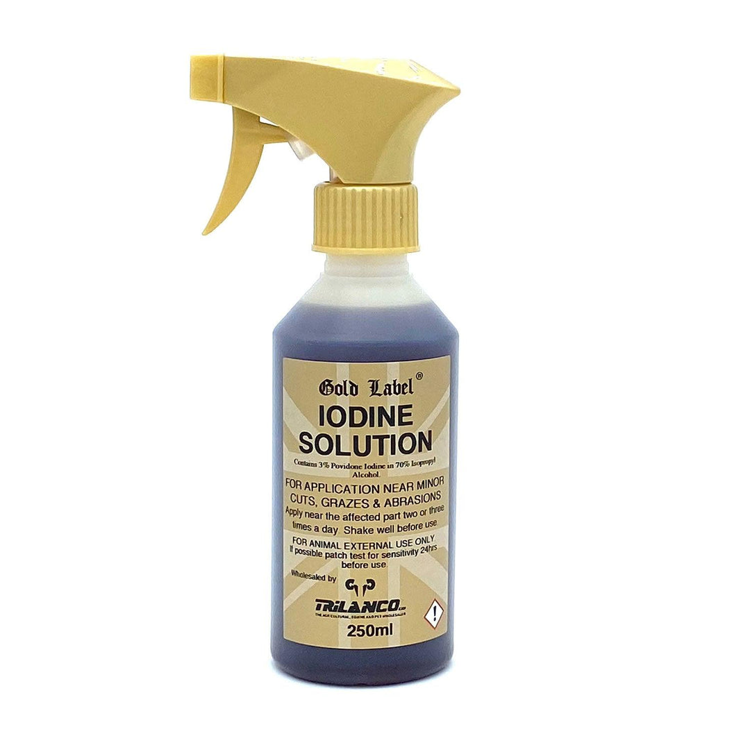 Gold Label Iodine Spray 250ml