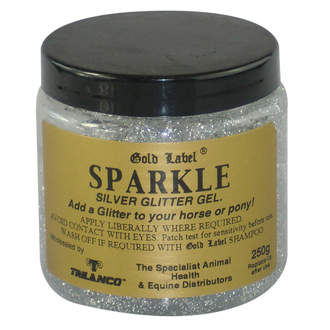 Gold Label Sparkle Glitter Gel Silver X 250ml