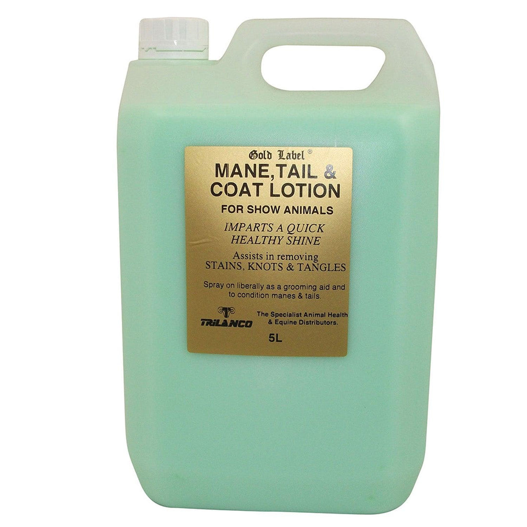 Gold Label Mane, Tail & Coat Lotion 5ltr