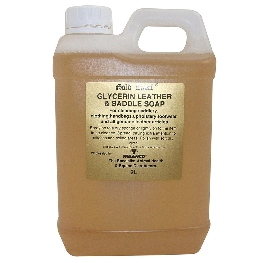 Gold Label Glycerin Leather & Saddle Soap Liquid 2ltr