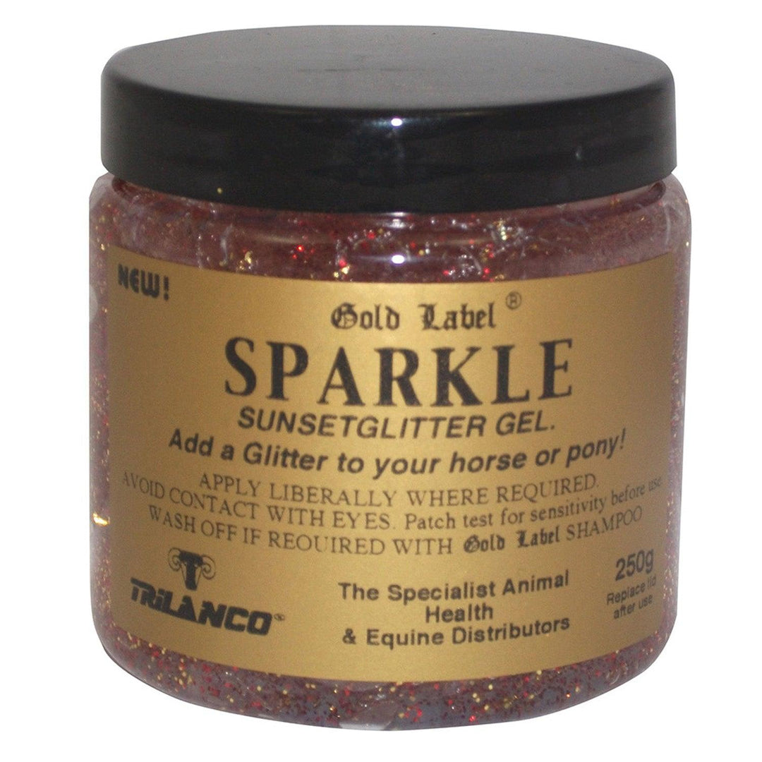 Gold Label Sparkle Glitter Gel Sunset X 250ml