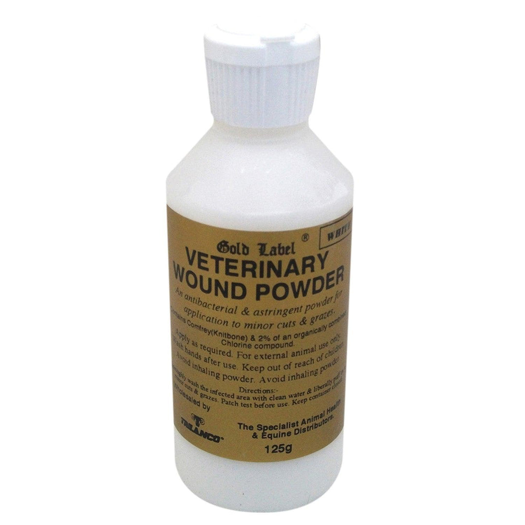 Gold Label Veterinary Wound Powder White X 125g