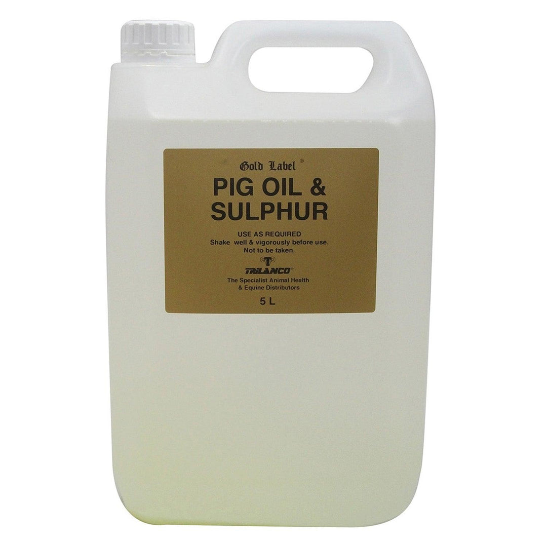 Gold Label Pig Oil & Sulphur 5ltr
