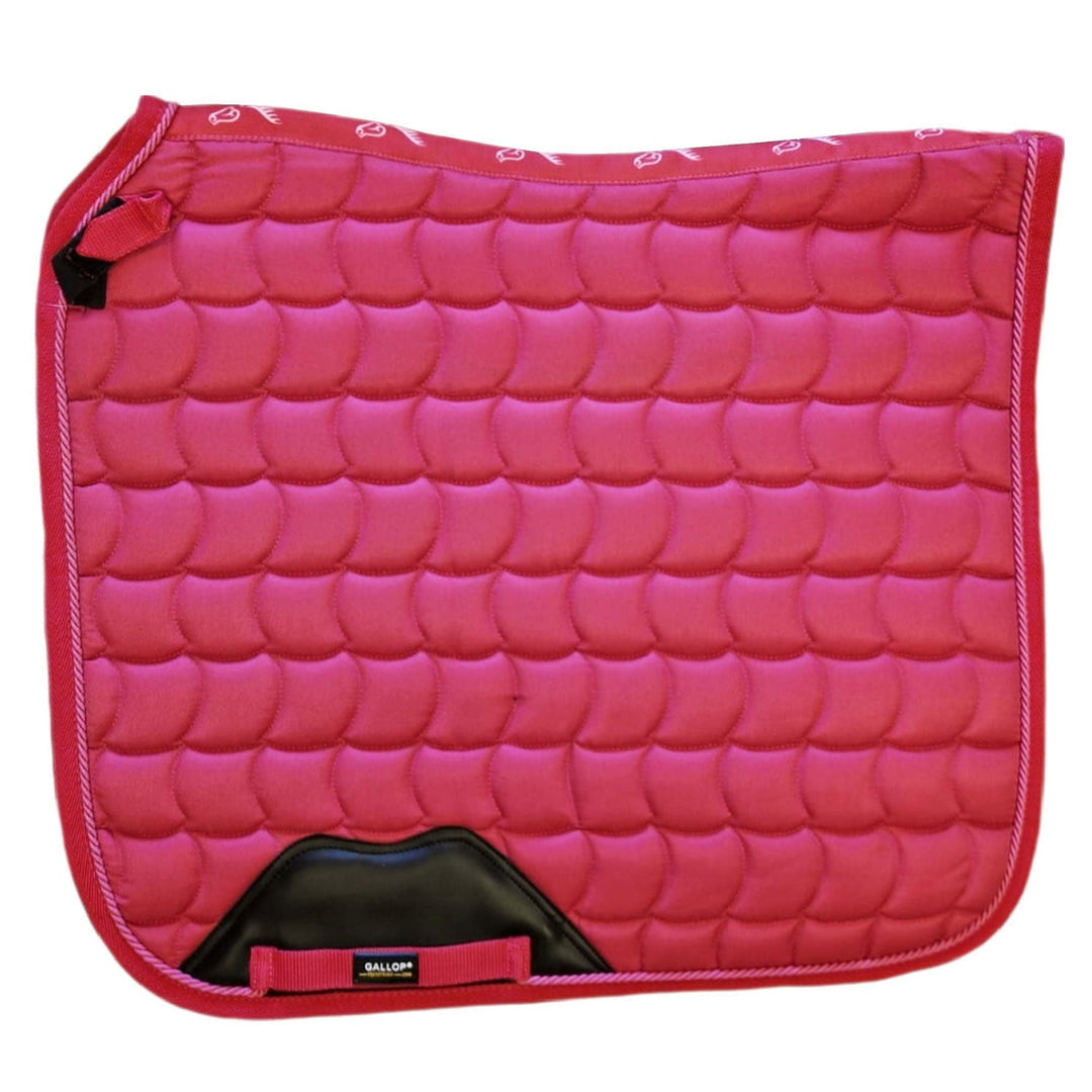 GALLOP DRESSAGE SADDLE PAD FUCHSIA